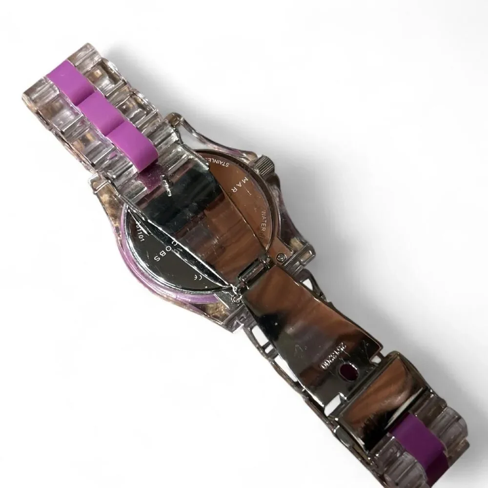 Y2K vintage Marc by Marc Jacobs Rivera Acrylic Watch
